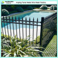 8ft Long Dupont Powder Coated Wrought Iron Fence Panels